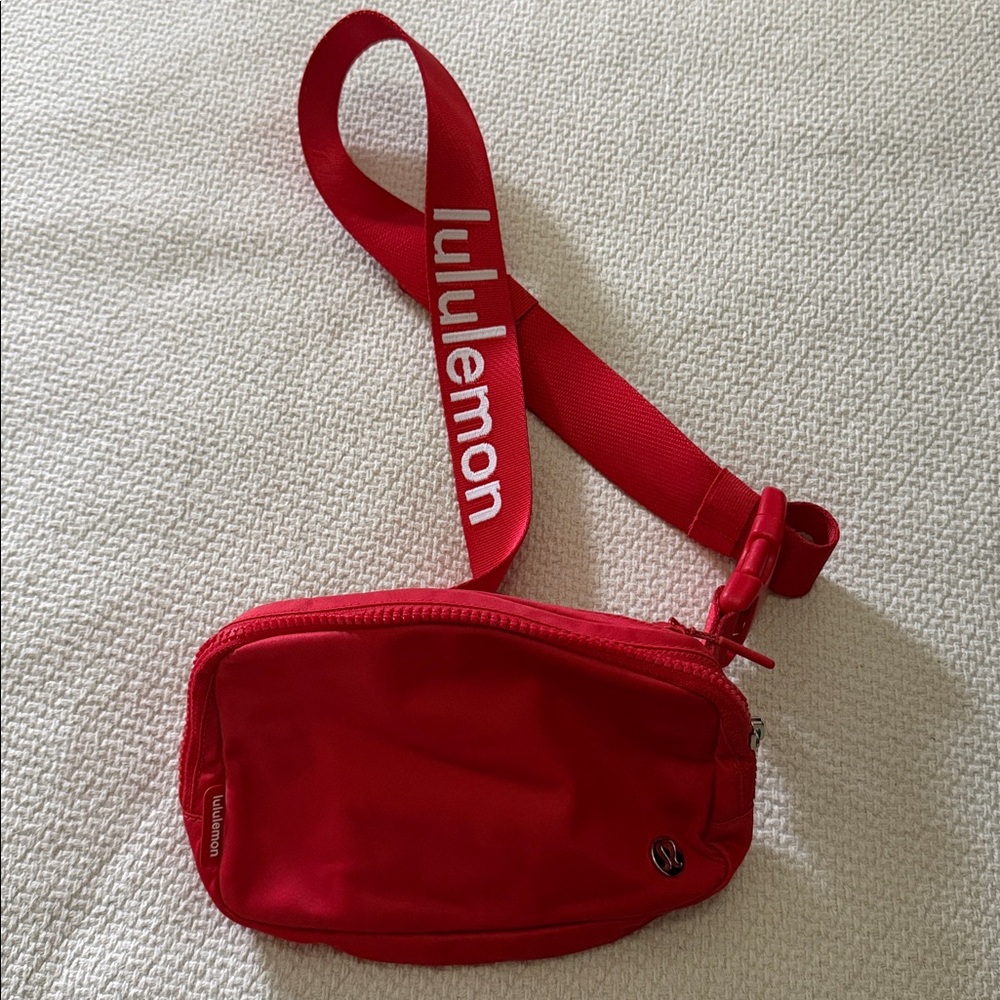 Lululemon Red educator Crossbody Bag. Employee only